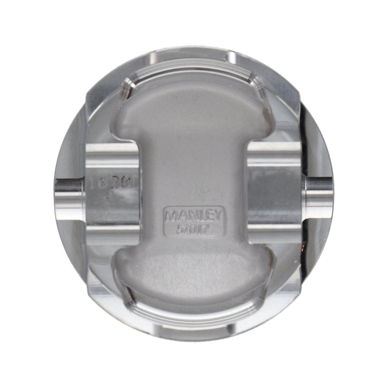 Manley 03-06 Evo 8/9 (7 Bolt 4G63T) 85mm STD Bore 8.5:1 Dish Pistons w/ Rings Manley Performance Piston Sets - Forged - 4cyl  AXOPROS