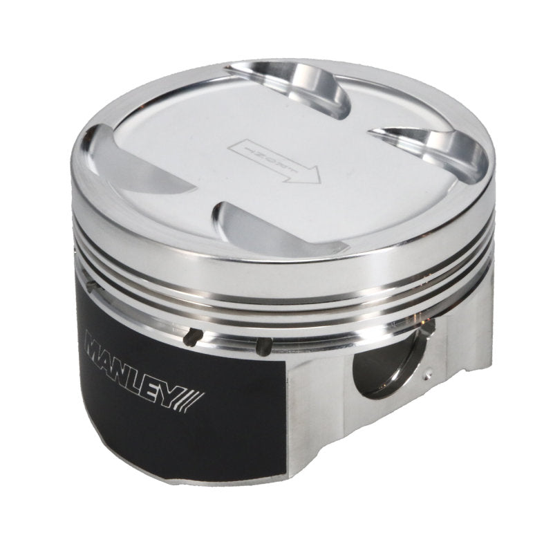 Manley 03-06 Evo 8/9 (7 Bolt 4G63T) 85mm STD Bore 8.5:1 Dish Pistons w/ Rings Manley Performance Piston Sets - Forged - 4cyl  AXOPROS