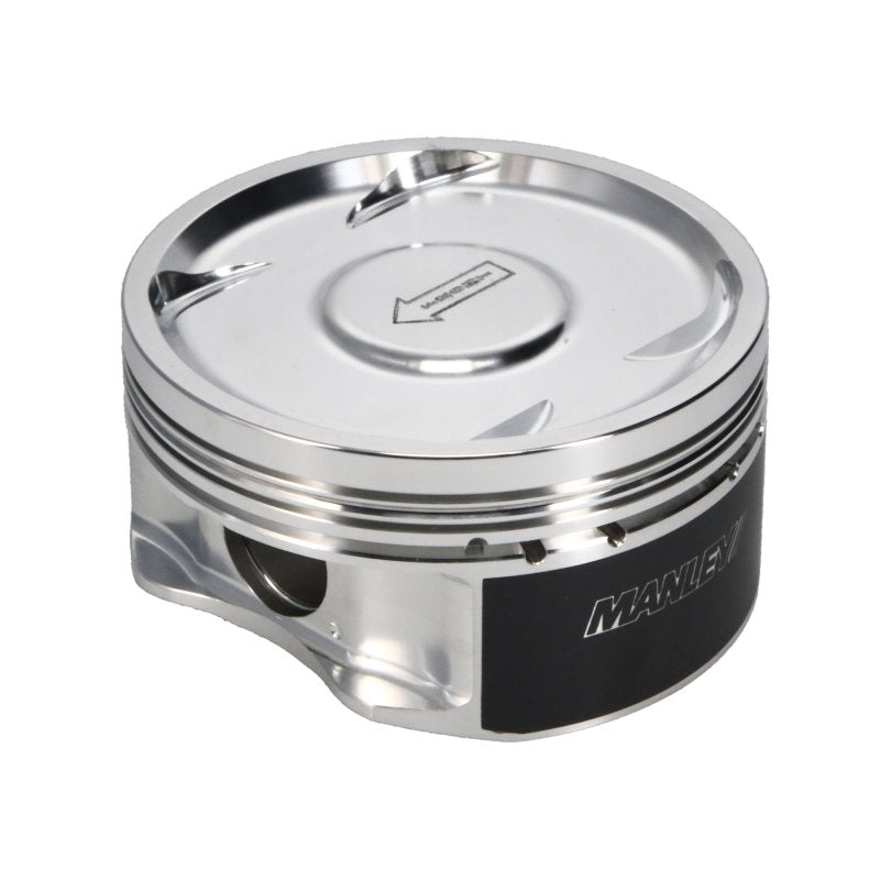 Manley 04+ Subaru WRX STi (EJ257) STD Stroke 100mm +.5mm Bore 8.5:1 Dish Piston Set with Rings Manley Performance Piston Sets - Forged - 4cyl  AXOPROS