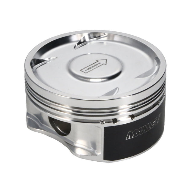 Manley 04+ Subaru WRX STi (EJ257) STD Stroke 100mm +.5mm Bore 8.5:1 Dish Piston Set with Rings Manley Performance Piston Sets - Forged - 4cyl  AXOPROS