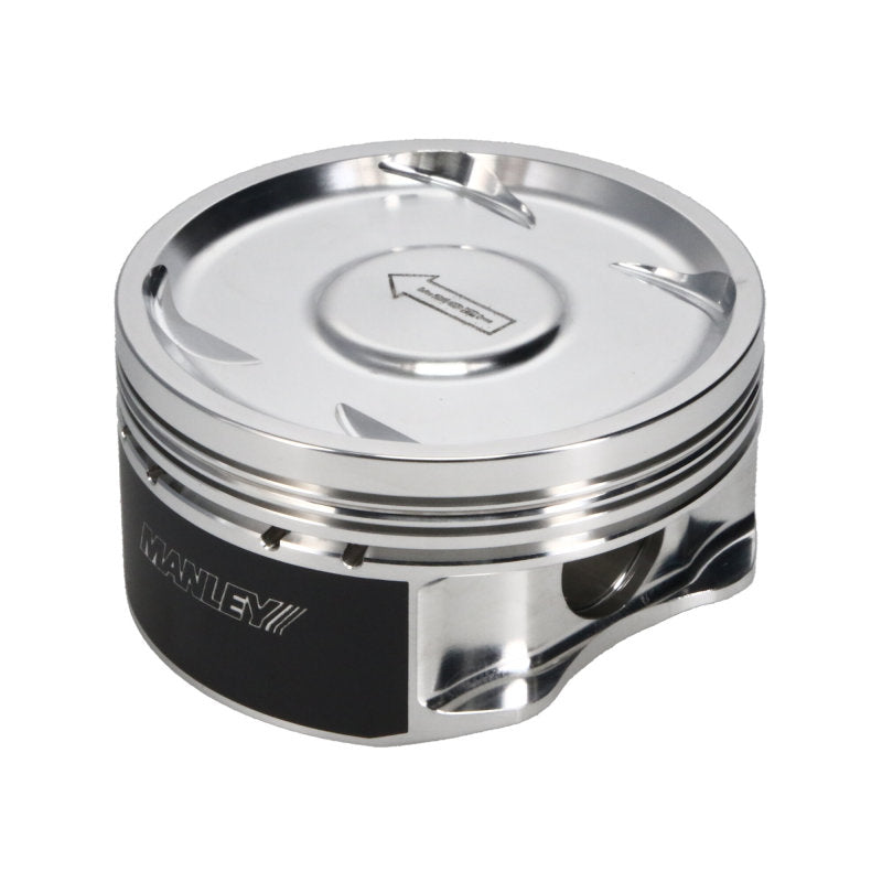 Manley 04+ Subaru WRX STi (EJ257) STD Stroke 99.55mm +.05mm Bore 8.5:1 Dish Piston and Ring Set Manley Performance Piston Sets - Forged - 4cyl  AXOPROS
