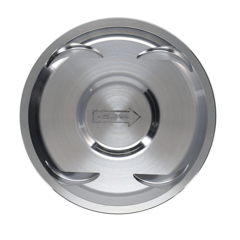 Manley 04+ Subaru WRX STi (EJ257) STD Stroke 99.75mm +.25mm Bore 8.5:1 Dish Piston Set with Rings Manley Performance Piston Sets - Forged - 4cyl  AXOPROS