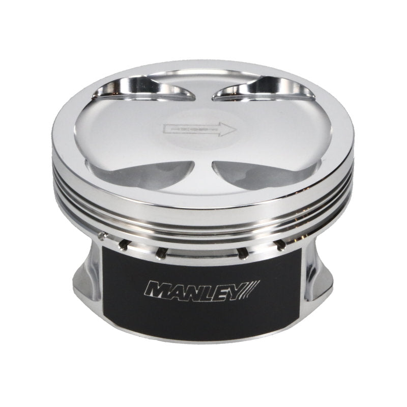 Manley 04+ Subaru WRX STi (EJ257) STD Stroke 99.75mm +.25mm Bore 9.8:1 Dish Piston Set with Rings Manley Performance Piston Sets - Forged - 4cyl  AXOPROS