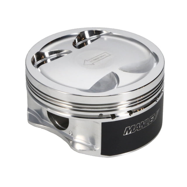 Manley 04+ Subaru WRX STi (EJ257) STD Stroke 99.75mm +.25mm Bore 9.8:1 Dish Piston Set with Rings Manley Performance Piston Sets - Forged - 4cyl  AXOPROS