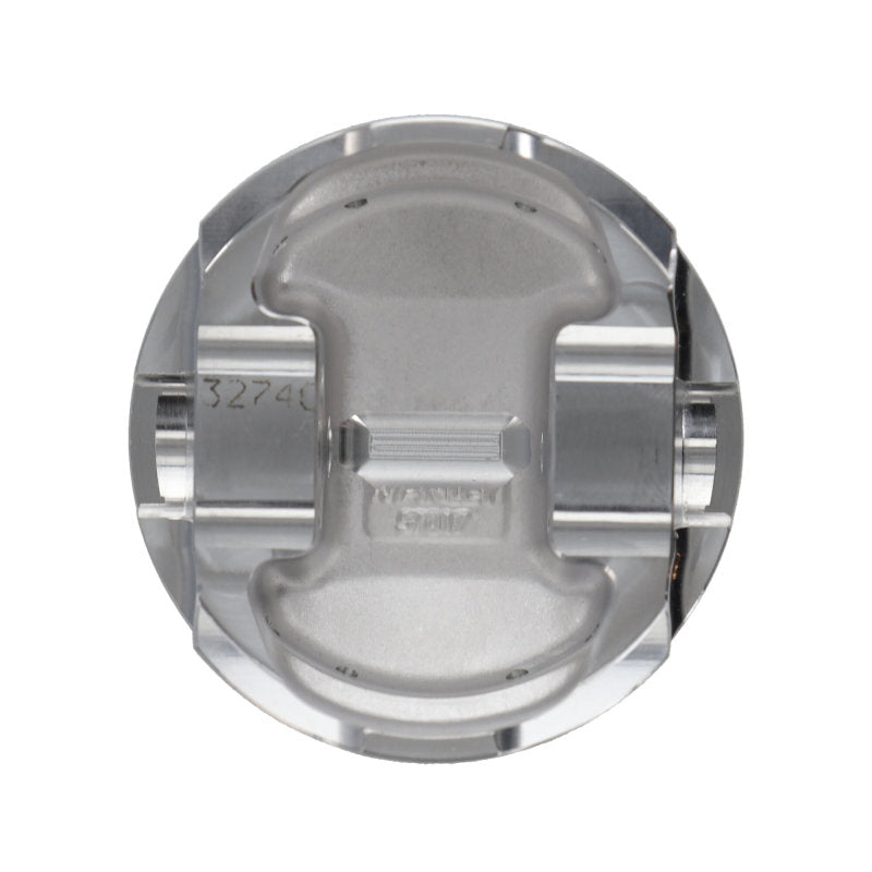 Manley 08+ Mitsubishi Evo X (4B11T) 86.5mm +.5mm Oversize Bore 9.0:1 Dish Piston Set with Rings Manley Performance Piston Sets - Forged - 4cyl  AXOPROS