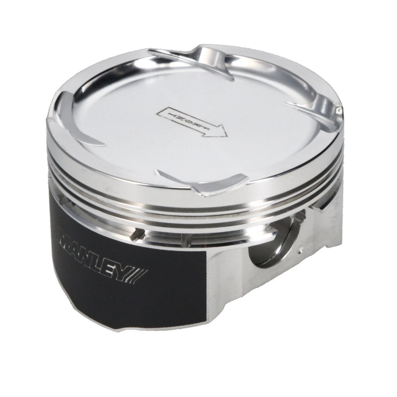 Manley 08+ Mitsubishi Evo X (4B11T) 86.5mm +.5mm Oversize Bore 9.0:1 Dish Piston Set with Rings Manley Performance Piston Sets - Forged - 4cyl  AXOPROS