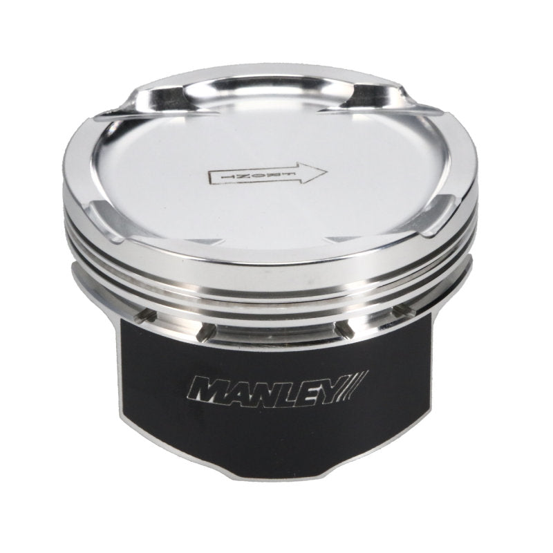 Manley 08+ Mitsubishi Evo X (4B11T) 86.5mm +.5mm Oversize Bore 9.0:1 Dish Piston Set with Rings Manley Performance Piston Sets - Forged - 4cyl  AXOPROS