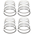 Manley 87.5mm File Fit 1.2mm x1.2mmx2.8mm Standard (7-11lbs) Ring Set Manley Performance Piston Rings  AXOPROS