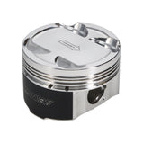 Manley 93-98 Toyota Supra Turbo (2JZGTE) 86.5mm +.5mm Oversized Bore 8.5:1 Dish Piston Set with Ring Manley Performance Piston Sets - Forged - 6cyl  AXOPROS