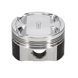 Manley 93-98 Toyota Supra Turbo (2JZGTE) 86.5mm +.5mm Oversized Bore 8.5:1 Dish Piston Set with Ring Manley Performance Piston Sets - Forged - 6cyl  AXOPROS
