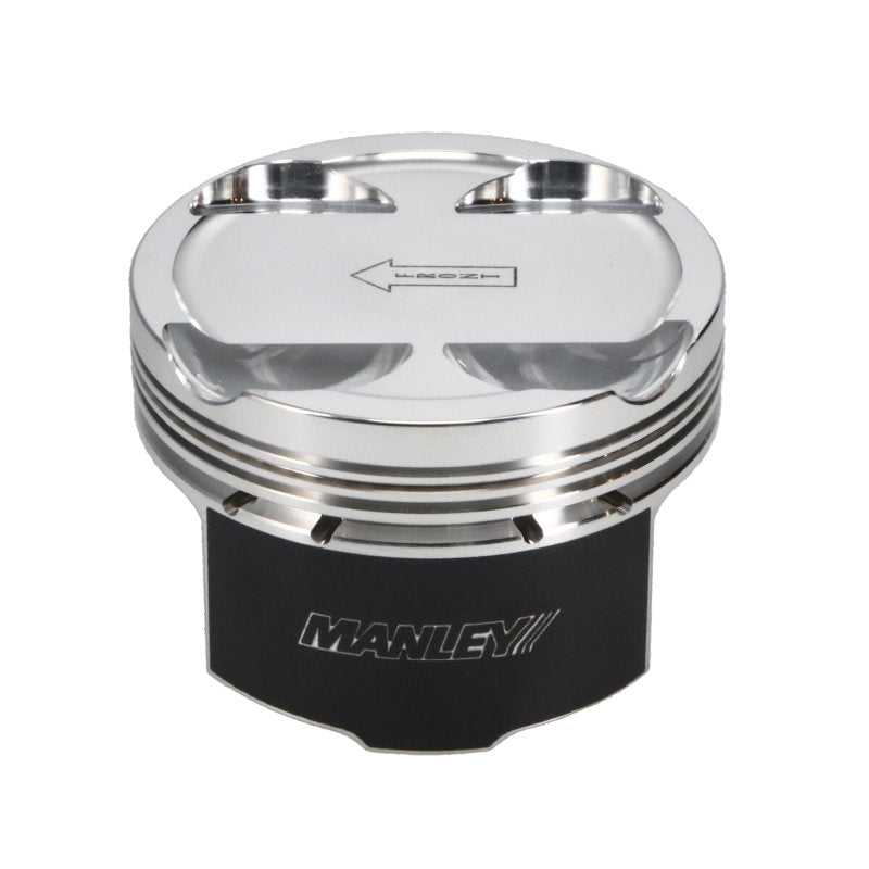 Manley 93-98 Toyota Supra Turbo (2JZGTE) 86.5mm +.5mm Oversized Bore 8.5:1 Dish Piston Set with Ring Manley Performance Piston Sets - Forged - 6cyl  AXOPROS