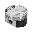 Manley 93-98 Toyota Supra Turbo (2JZGTE) 86.5mm +.5mm Oversized Bore 8.5:1 Dish Piston Set with Ring Manley Performance Piston Sets - Forged - 6cyl  AXOPROS