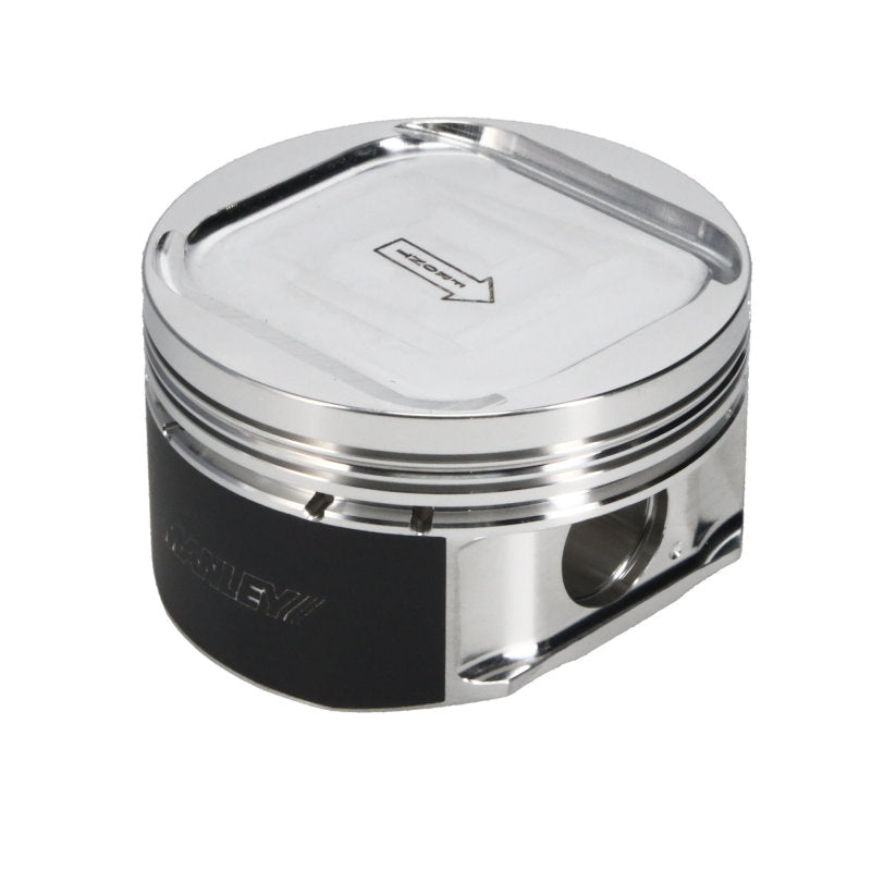 Manley 98+ Subaru WRX (EJ205) 75mm STD Stroke 92.5mm +0.5mm Bore 8.5:1 Dish Piston Set with Rings Manley Performance Piston Sets - Forged - 4cyl  AXOPROS