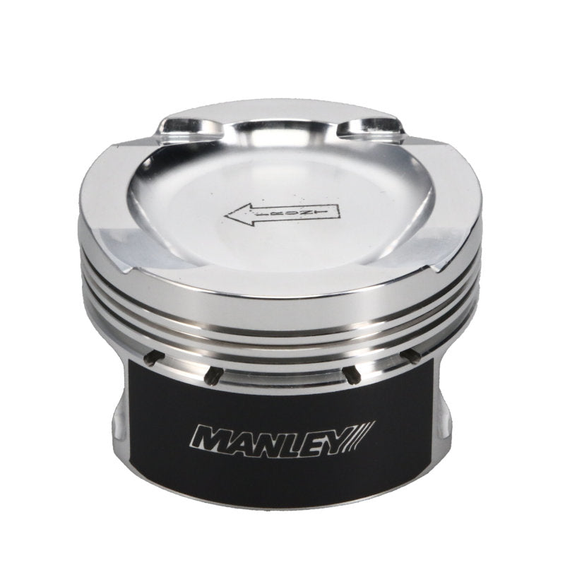 Manley BMW N54B30 32cc Platinum Series Dish Piston Set - 84.5mm Bore Manley Performance Piston Sets - Forged - 6cyl  AXOPROS