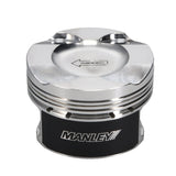 Manley BMW N55/S55 37cc Platinum Series Dish Extreme Duty Piston Set Manley Performance Piston Sets - Forged - 6cyl  AXOPROS