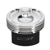 Manley Ford 2.3L EcoBoost 87.5mm STD Size Bore 9.5:1 Dish Piston Set Manley Performance Piston Sets - Forged - 4cyl  AXOPROS