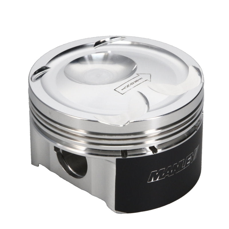 Manley Ford 2.3L EcoBoost 87.5mm STD Size Bore 9.5:1 Dish Piston Set Manley Performance Piston Sets - Forged - 4cyl  AXOPROS