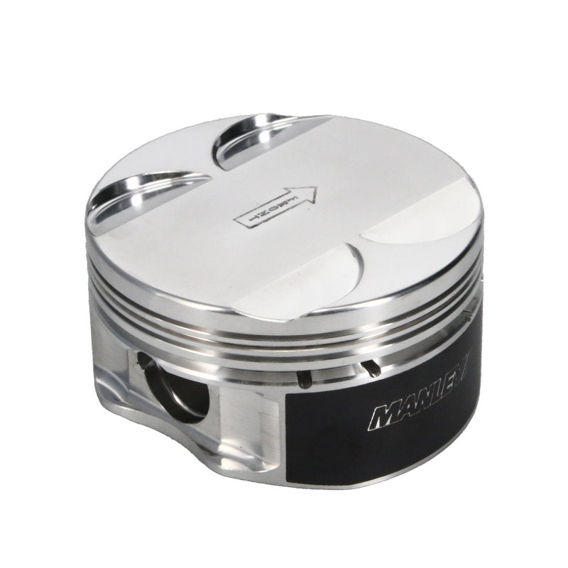 Manley Ford Coyote 5.0L DOHC 4 Valve 3.630in Bore +3.75cc Dome 11.0 CR Piston Set (w/o Rings)) Manley Performance Piston Sets - Forged - 8cyl  AXOPROS