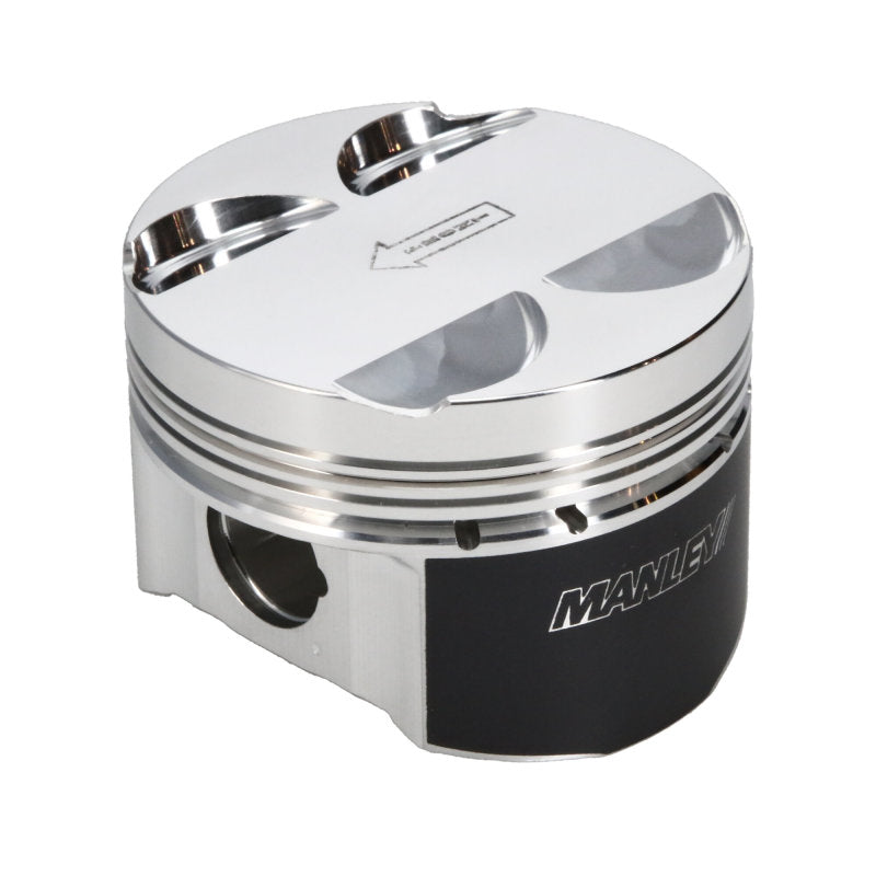 Manley Hyundai Genesis Coupe 2.0L Turbo 86.0mm +.5mm Oversized Bore 9.3:1 Dish Piston Set with Rings Manley Performance Piston Sets - Forged - 4cyl  AXOPROS