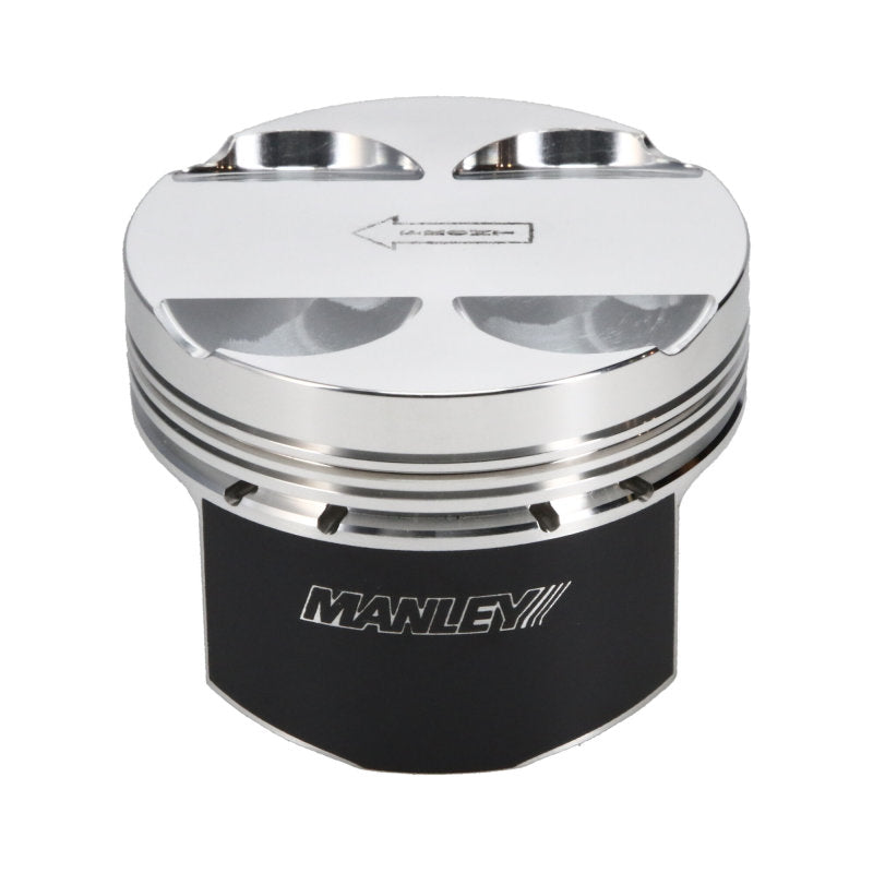 Manley Hyundai Genesis Coupe 2.0L Turbo 86.0mm +.5mm Oversized Bore 9.3:1 Dish Piston Set with Rings Manley Performance Piston Sets - Forged - 4cyl  AXOPROS