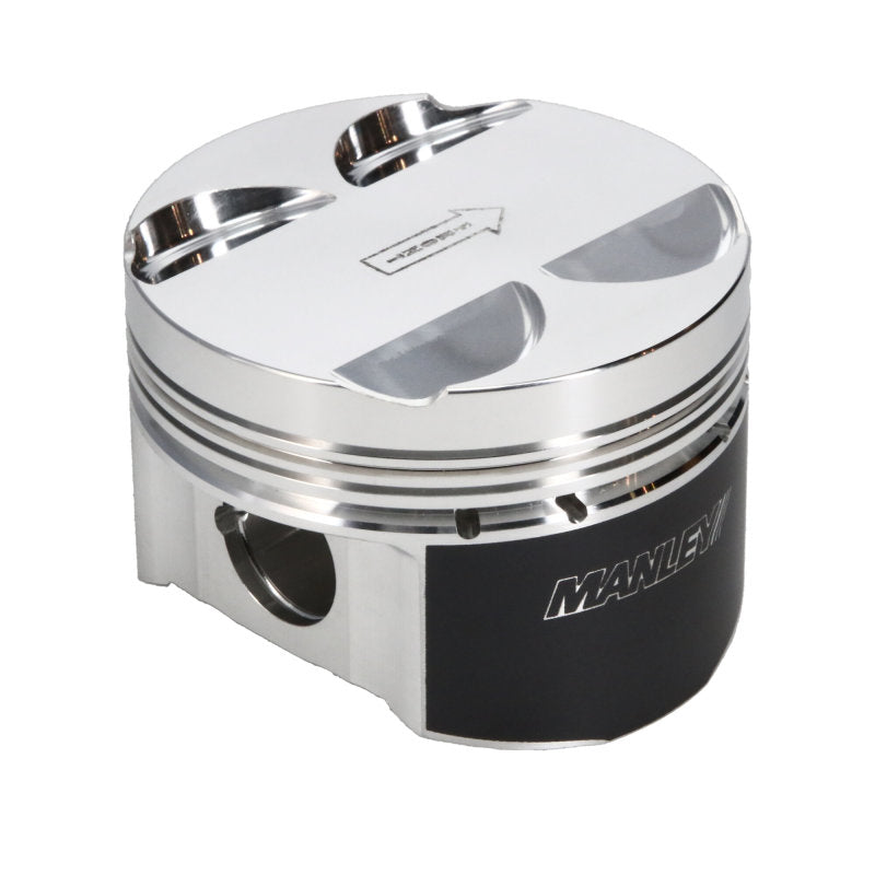 Manley Hyundai Genesis Coupe 2.0L Turbo 86.0mm +.5mm Oversized Bore 9.3:1 Dish Piston Set with Rings Manley Performance Piston Sets - Forged - 4cyl  AXOPROS