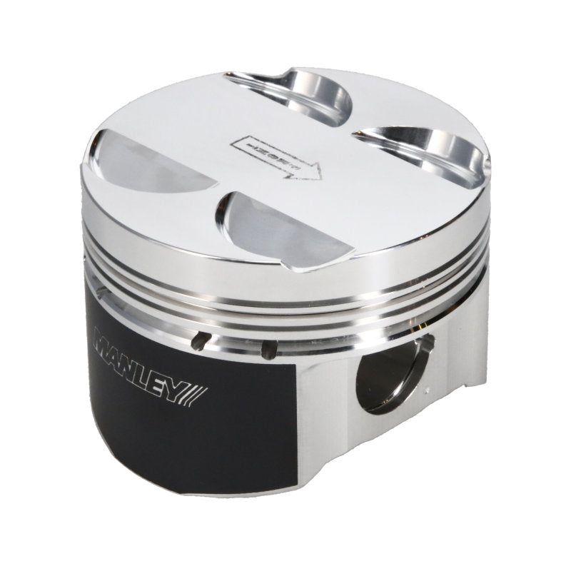 Manley Hyundai Genesis Coupe 2.0L Turbo 86.0mm +.5mm Oversized Bore 9.3:1 Dish Piston Set with Rings Manley Performance Piston Sets - Forged - 4cyl  AXOPROS