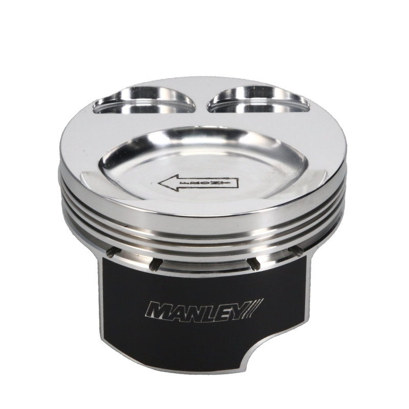 Manley Mazda 94mm 88mm +5mm Bore 9.5 CR Dish Type Platinum Series Pistons w/Rings Manley Performance Piston Sets - Forged - 4cyl  AXOPROS