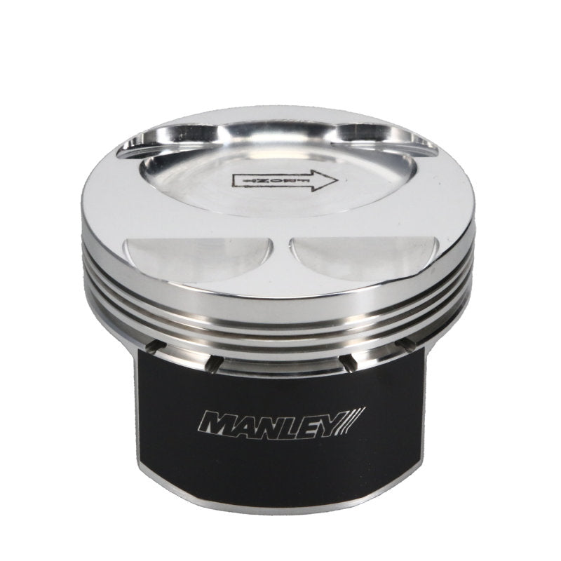 Manley Mazda 94mm 88mm +5mm Bore 9.5 CR Dish Type Platinum Series Pistons w/Rings Manley Performance Piston Sets - Forged - 4cyl  AXOPROS