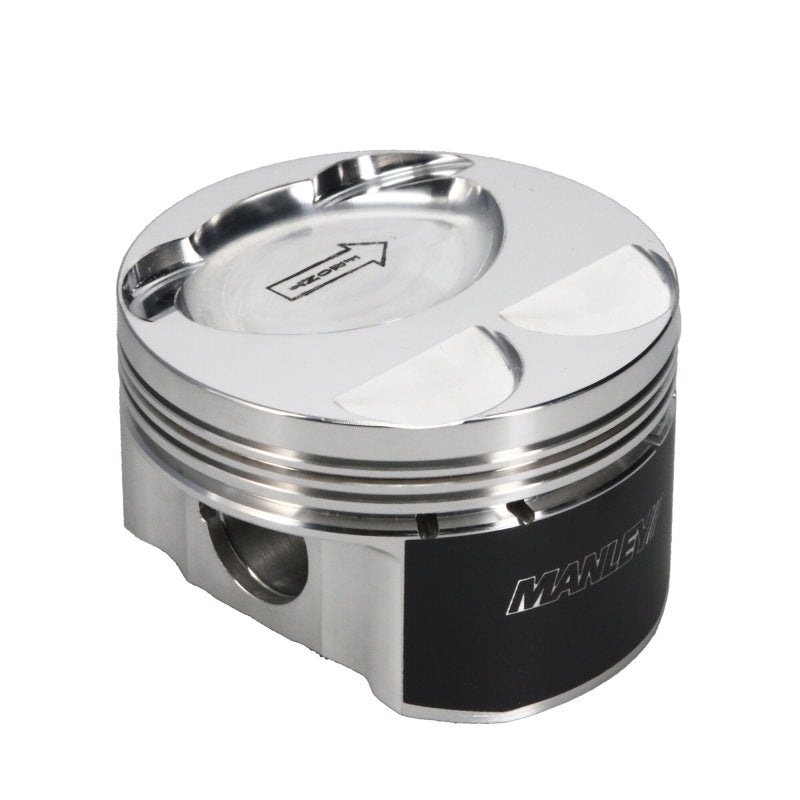 Manley Mazda 94mm 88mm +5mm Bore 9.5 CR Dish Type Platinum Series Pistons w/Rings Manley Performance Piston Sets - Forged - 4cyl  AXOPROS
