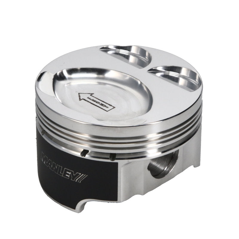 Manley MazdaSpeed 3 MZR 2.3L 87.75mm Bore -13.3cc Dome 9.5:1 CR  Pistons w/ Rings - Set of 4 Manley Performance Piston Sets - Forged - 4cyl  AXOPROS