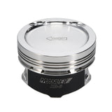Manley Nissan (SR20DE/DET) 86.5mm +.5mm Oversized Bore 9.0:1 Dish Piston Set with Ring Manley Performance Piston Sets - Forged - 4cyl  AXOPROS
