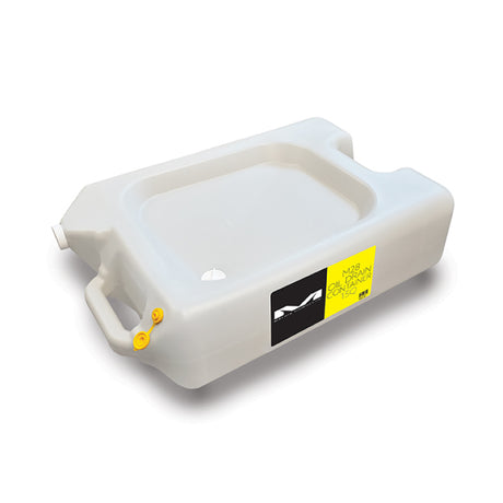 Matrix Concepts M28 Oil Drain Container 15 Quart - White Matrix Concepts Oil Pans  AXOPROS