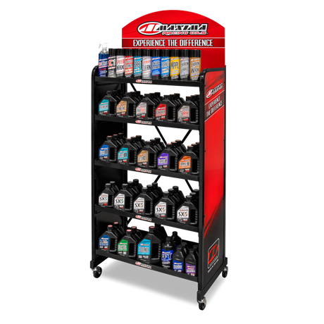 Maxima Standard Floor Display Large Metal Shelf Maxima Marketing  AXOPROS