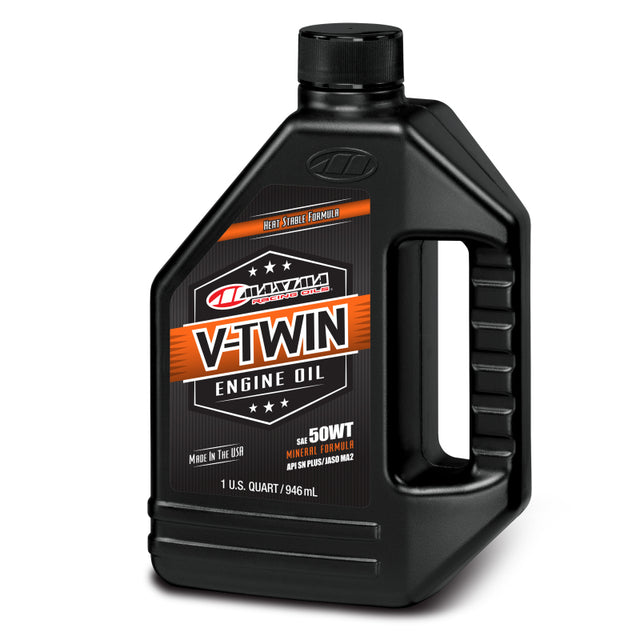 Maxima V-Twin Mineral 50wt - 1L Maxima Motor Oils  AXOPROS