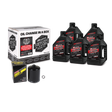 Maxima V-Twin Quick Change Kit Synthetic w/Black Filter Milwaukee-Eight Maxima Oil Maintenance Kits  AXOPROS