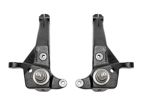 MaxTrac 01-09 Ford Ranger 2WD w/Torsion Bar Susp. (Non Stabilitrak) 4in Front Lift Spindles Maxtrac Steering Knuckles & Spindles  AXOPROS