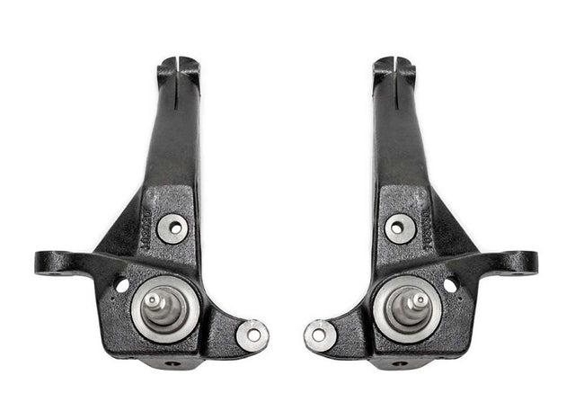 MaxTrac 01-09 Ford Ranger 2WD w/Torsion Bar Susp. (Non Stabilitrak) 4in Front Lift Spindles Maxtrac Steering Knuckles & Spindles  AXOPROS