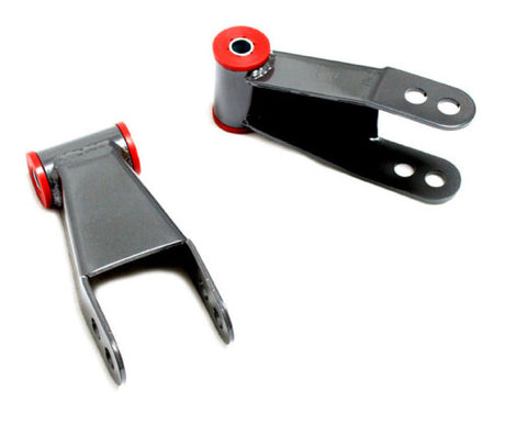 MaxTrac 04-14 Ford F-150 2WD 2in Rear Lowering Shackles Maxtrac Shackle Kits  AXOPROS