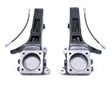 MaxTrac 05-18 Toyota Tacoma 2WD 6 Lug 4in Front Lift Spindles w/Extended DOT Compliant Brake Lines Maxtrac Steering Knuckles & Spindles  AXOPROS