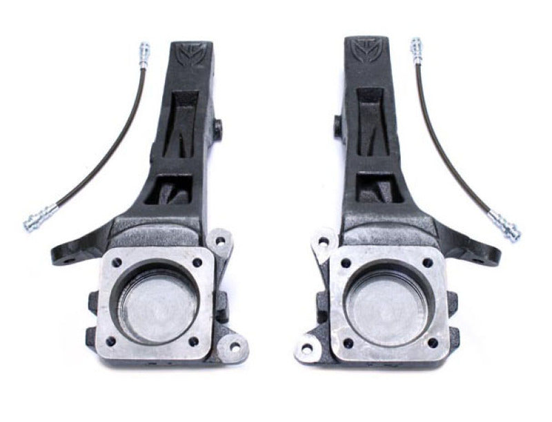 MaxTrac 05-18 Toyota Tacoma 2WD 6 Lug 4in Front Lift Spindles w/Extended DOT Compliant Brake Lines Maxtrac Steering Knuckles & Spindles  AXOPROS