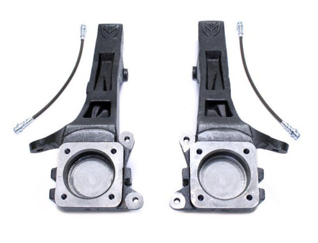 MaxTrac 05-18 Toyota Tacoma 2WD 6 Lug 4in Front Lift Spindles w/Extended DOT Compliant Brake Lines Maxtrac Steering Knuckles & Spindles  AXOPROS