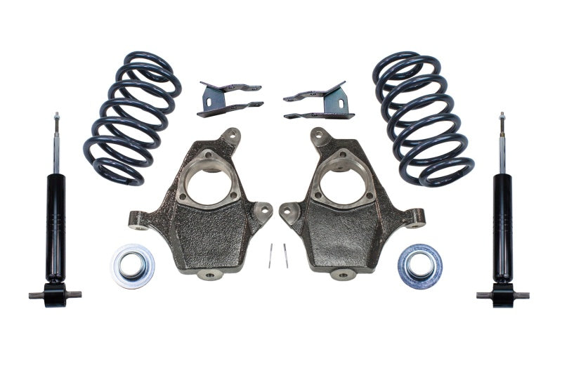 MaxTrac 07-14 GM C/K1500 SUV 2WD/4WD 3in/4in Lowering Spindle Kit Maxtrac Steering Knuckles & Spindles  AXOPROS
