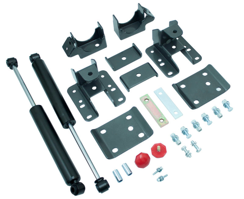 MaxTrac 07-16 GM C/K1500 2WD/4WD 5-6in Rear Adj. Lowering Flip Kit Maxtrac Leaf Springs & Accessories  AXOPROS