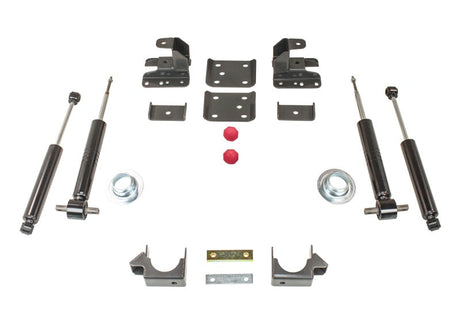 MaxTrac 07-18 GM C/K1500 2WD/4WD (Non Magneride) 3in/5in Lowering Strut Kit Maxtrac Leaf Springs & Accessories  AXOPROS