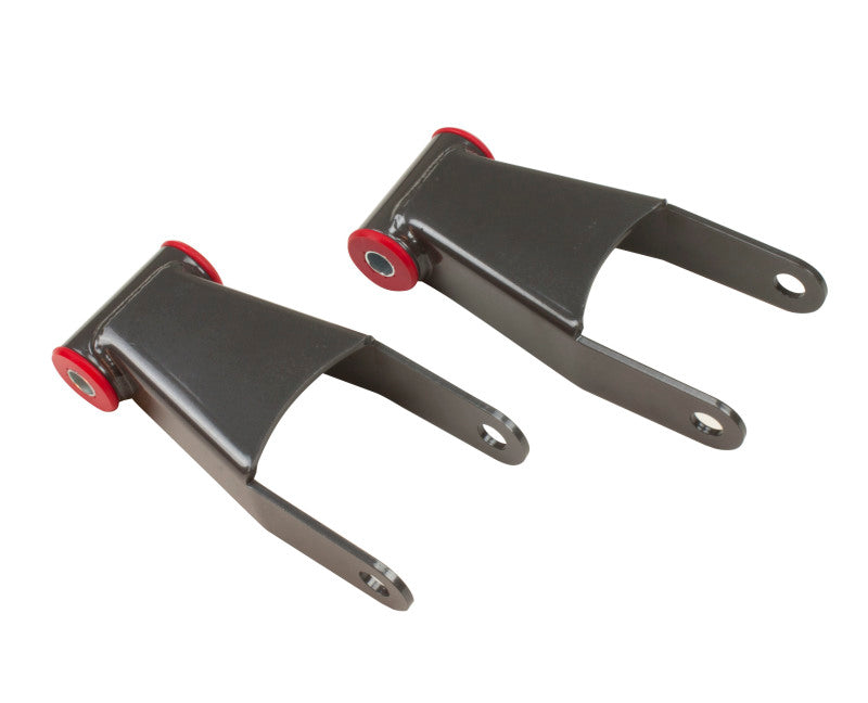 MaxTrac 11-18 GM C/K1500HD/2500HD/3500HD 2WD/4WD 2in Rear Lowering Shackles Maxtrac Shackle Kits  AXOPROS