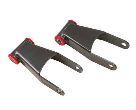 MaxTrac 11-18 GM C/K1500HD/2500HD/3500HD 2WD/4WD 2in Rear Lowering Shackles Maxtrac Shackle Kits  AXOPROS