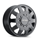 Mayhem 8181 Challenger Dually 22x8.25 / 10x225 BP / 169mm Offset / 170.1mm Hub Full Black Wheel Mayhem Wheels - Forged  AXOPROS