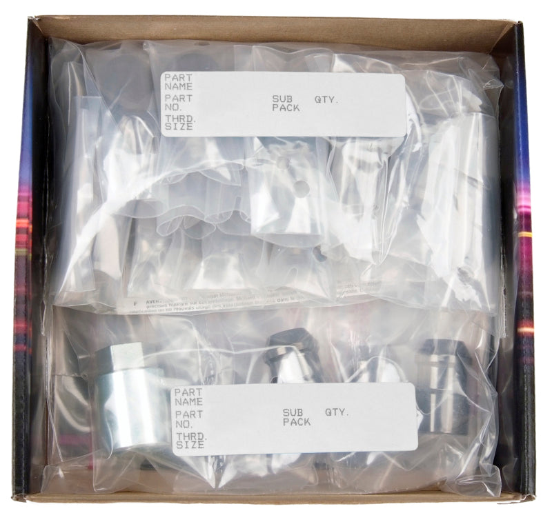 McGard 5 Lug Hex Install Kit w/Locks (Cone Seat Nut) M12X1.5 / 13/16 Hex / 1.5in. Length - Black McGard Lug Nuts  AXOPROS