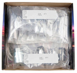 McGard 5 Lug Hex Install Kit w/Locks (Cone Seat Nut) M12X1.5 / 13/16 Hex / 1.5in. Length - Black McGard Lug Nuts  AXOPROS