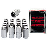 McGard 5 Lug Hex Install Kit w/Locks (Cone Seat Nut) M14X1.5 / 22mm Hex / 1.635in. Length - Chrome McGard Lug Nuts  AXOPROS